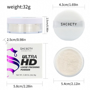 Matte Powder Waterproof, Sweat Proof and Makeup Free Concealer Powder Light Nude ContOuring Setting Powder Cross-border Makeup  OEM/ODM